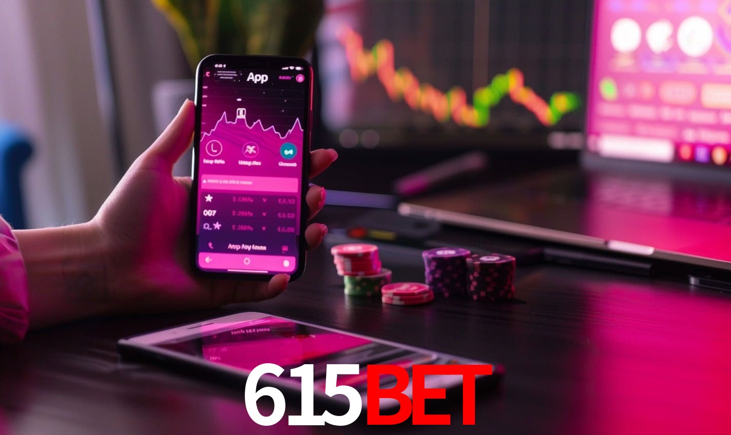 Recursos Exclusivos do App 615BET - Modo Offline, Login Biométrico